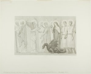 Pastorales Leben der Heiligen Genoveva (rechtes Panel)