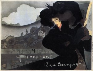 Pierrefort, Affiches et Stampes, 1898 von Georges de Feure