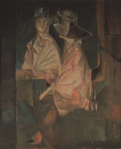 Porträt der Schauspielerin Alisa Koonen 1889-1974 von Georgy Bogdanovich Yakulov