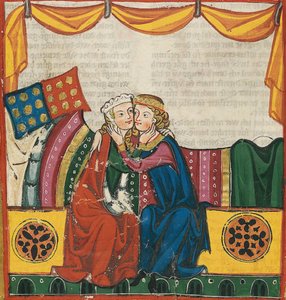 Hugo von Werenwag, aus Codex Manesse, 1305-15