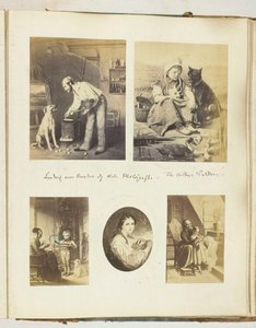 Ohne Titel [Seite mit Illustrationen], 1855-1868