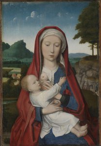 Madonna mit Kind von Gerard (attr. to) David