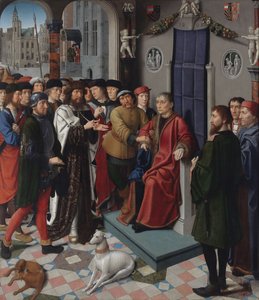 Het oordeel van Cambyses: de aanhouding van Sisamnes von Gerard David