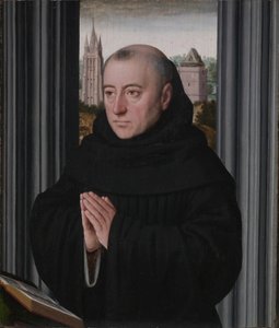 Porträt eines Mönchs, frühes 16. Jahrhundert von Gerard David