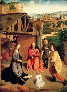 Die Geburt Christi von Gerard David