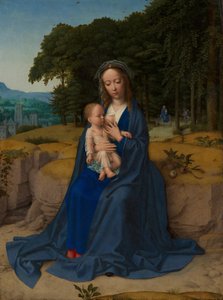 Die Rast auf der Flucht nach Ägypten von Gerard David