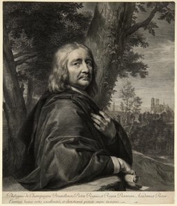 Philippe de Champaigne von Gérard Edelinck