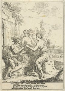 Pastorale Szene mit Dameet, Galate und Amaril von Gerard Hoet (I)