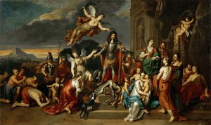Allegorie auf die Herrschaft von Kaiser Leopold I., ca. 1672