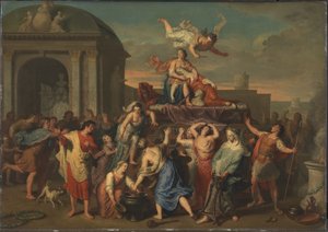 Tod von Dido von Gerard Hoet I