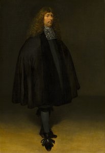 Selbstporträt, ca. 1668 von Gerard Ter Borch the Younger