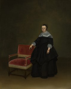 Margaretha van Haexbergen 1614-1676, ca. 1666-67 von Gerard Terborch II