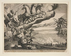 Kapitel II aus II Könige, Die Himmelfahrt des Elija