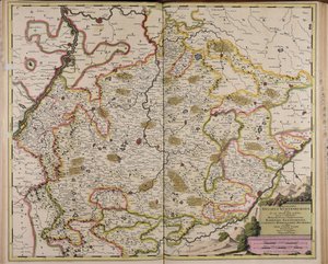 Chorographia des Herzogtums Württemberg von Gerard Valck