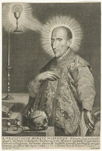 Porträt des heiligen Franziskus Borgia von Gerard de Groos