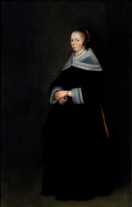 Porträt einer Dame von Gerard ter Borch or Terborch