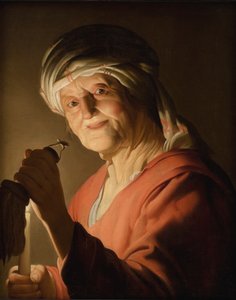 Eine alte Frau