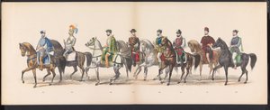 Maskerade der Leidener Studenten, 1870 (Platte 13) von Gerardus Johannes Bos