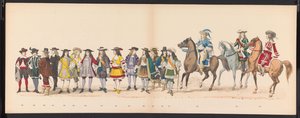 Maskerade der Leidener Studenten, 1875 (Platte 16) von Gerardus Johannes Bos