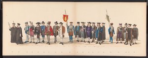 Maskerade der Leidener Studenten, 1875 (Platte 8) von Gerardus Johannes Bos