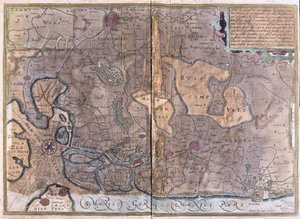 Flandern, Belgien (Gravur) von Gerardus Mercator