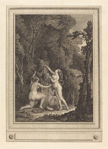 Die gewissenhaften Nymphen von Geraud Vidal after Nicolas Lavreince