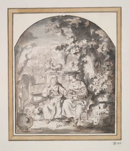 Vertumnus und Pomona von Gerbrand van den Eeckhout