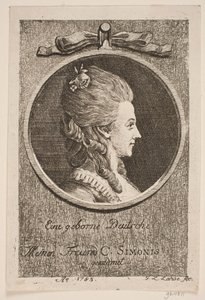 Eine geborene Deutsche. Meinem Freund C. Simonis gewidmet