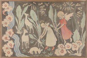 Das Kind und der Engel von Gerhard Munthe