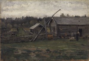 Alte Scheune, Hedmark von Gerhard Munthe