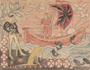 Das ausgelassene Lied, ca. 1892 von Gerhard Munthe