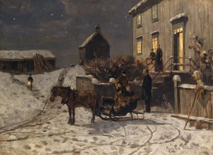 Weihnachtsstimmung von Gerhard Peter Frantz Vilhelm Munthe