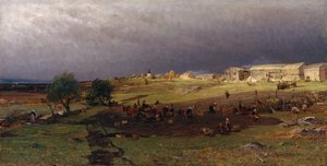 Kartoffeln ernten von Gerhard Peter Frantz Vilhelm Munthe