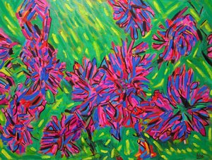Abstrakte imaginäre Blumen von Gerhardt Isringhaus