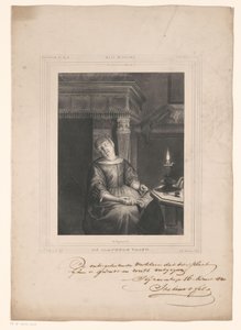Schlafende Frau von Gerhardus Fredericus Eilbracht