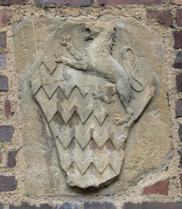 Wappen der Familie Rucellai, ca. 1450-80