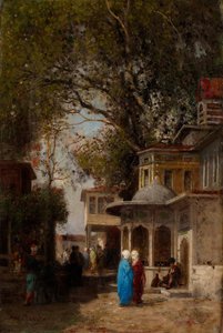 Die Straße, zweite Hälfte des 19. Jahrhunderts von Germain Fabius Brest