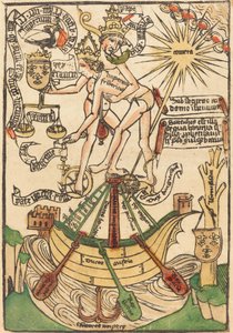 Allegorie des Treffens von Papst Paul II. und Kaiser Friedrich III. von German 15th Century
