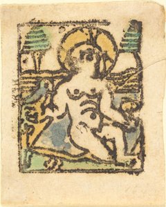 Christuskind mit Vogel von German 15th Century