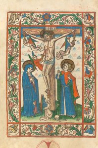 Christus am Kreuz mit Engeln