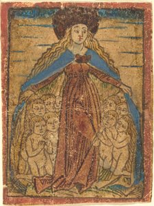 Madonna als Beschützerin von German 15th Century