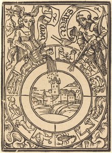 Mars und Venus von German 15th Century