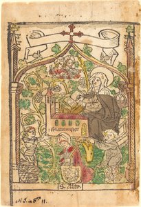 Heiliger Alto, Heilige Bridget und die Gründer des Mariamünsters von German 15th Century
