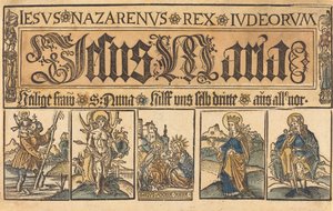 Heilige Anna, Madonna und Kind und Heilige Christophorus, Sebastian, Clara und Rochus