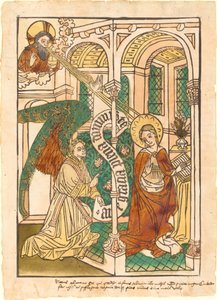 Die Verkündigung von German 15th Century