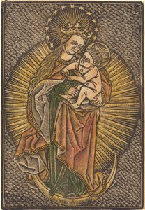 Madonna mit Kind in Glorie