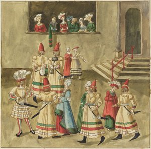 Maskerade von German 16th Century