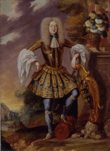 Ein Mann in Kostüm, frühes 18. Jahrhundert von German Master