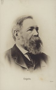 Friedrich Engels (1820-1895), deutscher politischer Theoretiker, Sozialwissenschaftler und Schriftsteller von German Photographer