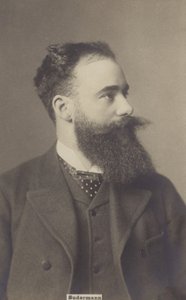Hermann Sudermann (1857-1928), deutscher Dramatiker und Romanautor von German Photographer